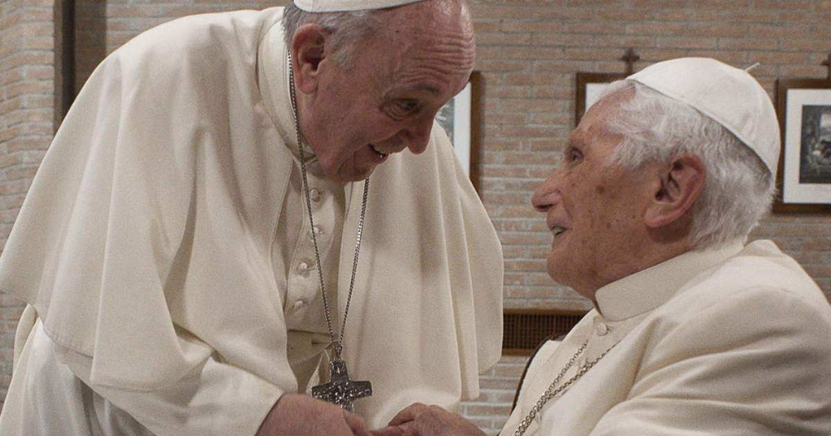 Papa Francisco I y Benedicto XVI © Twitter / Vatican News