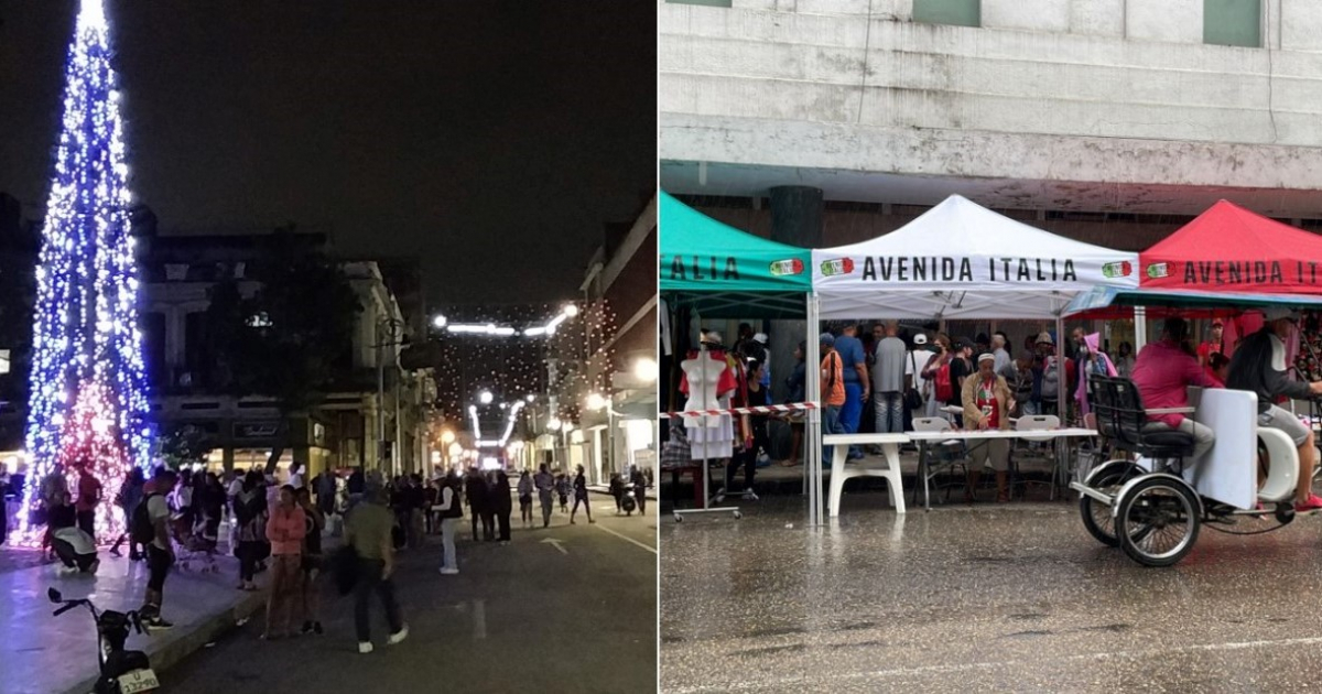 Feria en la calle Galiano © Facebook / Avenida Italia