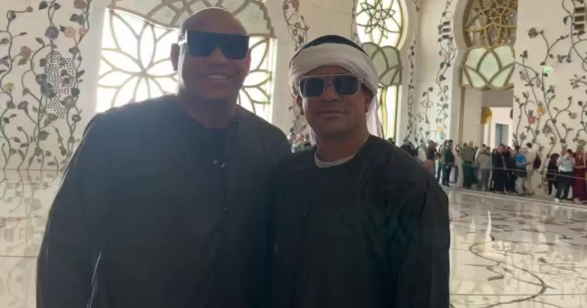 Alexander Delgado y Randy Malcom en Dubái © Instagram / Randy Malcom