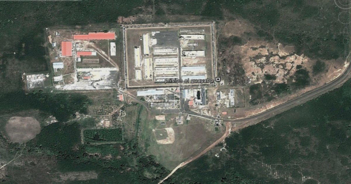 Foto aérea de la prisión El Guayabo © Captura/Google Map
