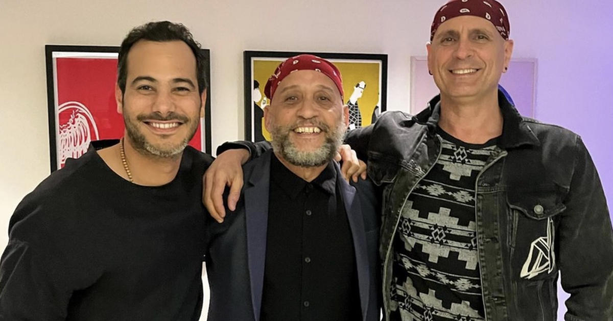 Carlos Enrique Almirante, Mario Guerra y Raúl Martín © Instagram / Carlos Enrique Almirante
