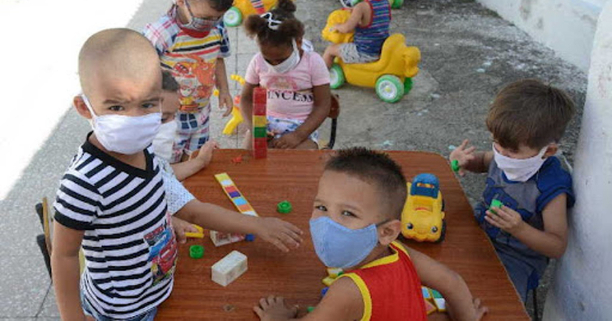 Niños cubanos en círculo infantil © ACN