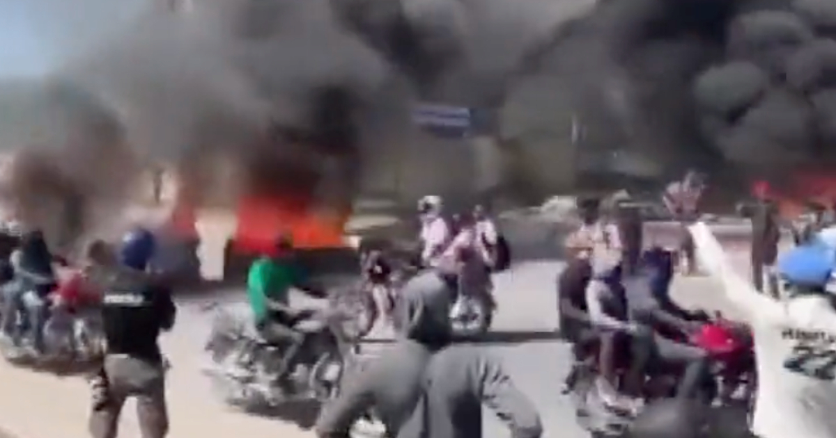 Disturbios en Haití © Captura de video / Twitter