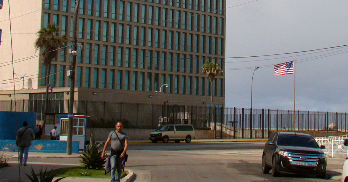 Embajada de EE.UU. en Cuba. © CiberCuba