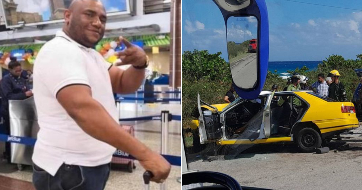 Turista dominicano fallecido en Cuba / Accidente en Santa Cruz del Norte © Collage Facebook / ACCIDENTES BUSES & CAMIONES por más experiencia y menos víctimas!