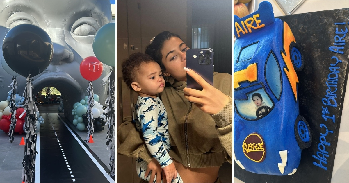 Kylie celebra el cumpleaños de su hijo Aire © Instagram / Kylie Jenner