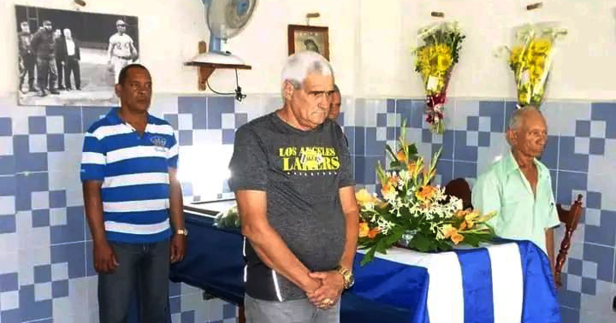Honras fúnebres de Aquino Abreu en su natal Manicaragua, Villa Clara. © CMHW/Facebook.