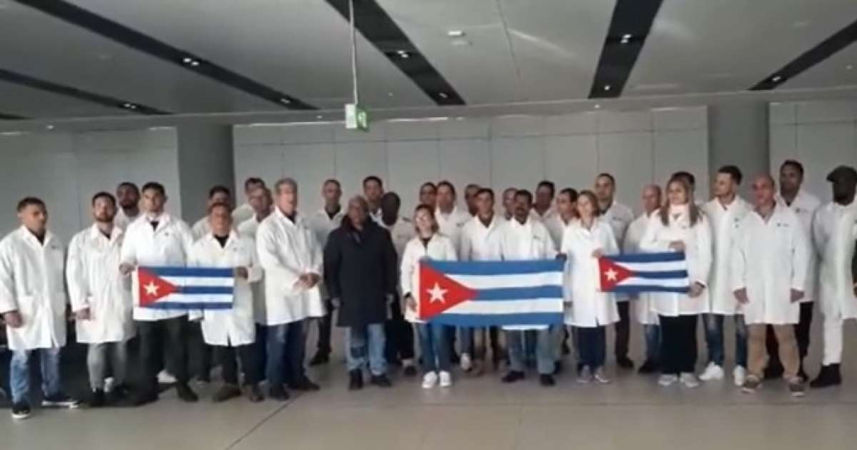 Médicos cubanos en Turquía © Cancillería de Cuba / Twitter