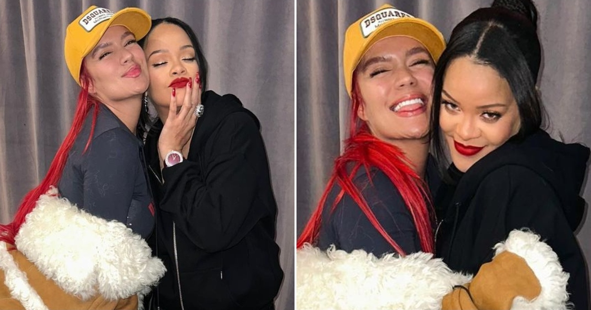 Karol G con Rihanna © Instagram / Karol G