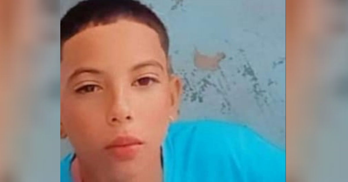 Anthony Fernández, de 14 años, desaparecido en La Habana © Facebook/Yusmary Claro