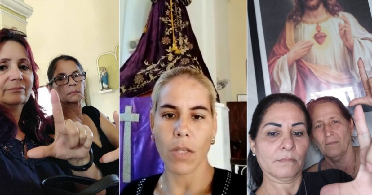 Madres y esposas de Cuba de Luto en iglesias este domingo © Twitter / Cuba de Luto