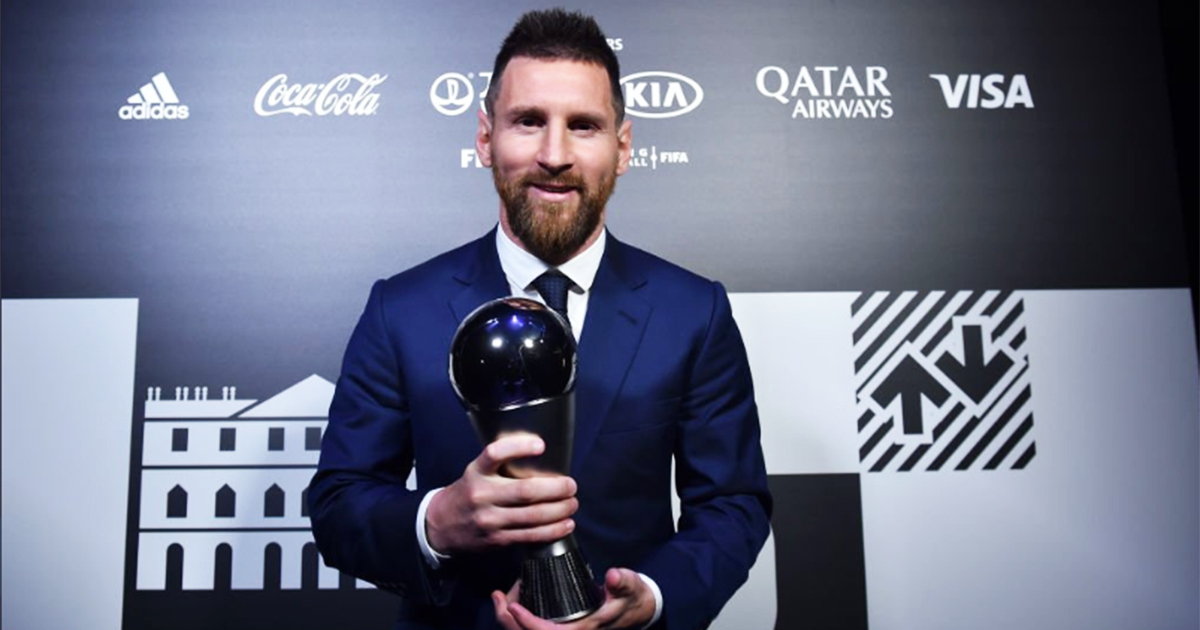 Elñ argentino ya había recibido este galardón en 2019. © @BBCSport