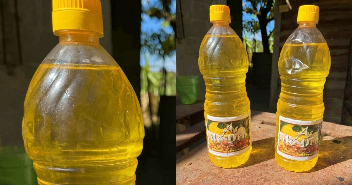 Botellas de aceite en Cuba (imagen de referencia) © Facebook/Geovani Ramírez Rojas