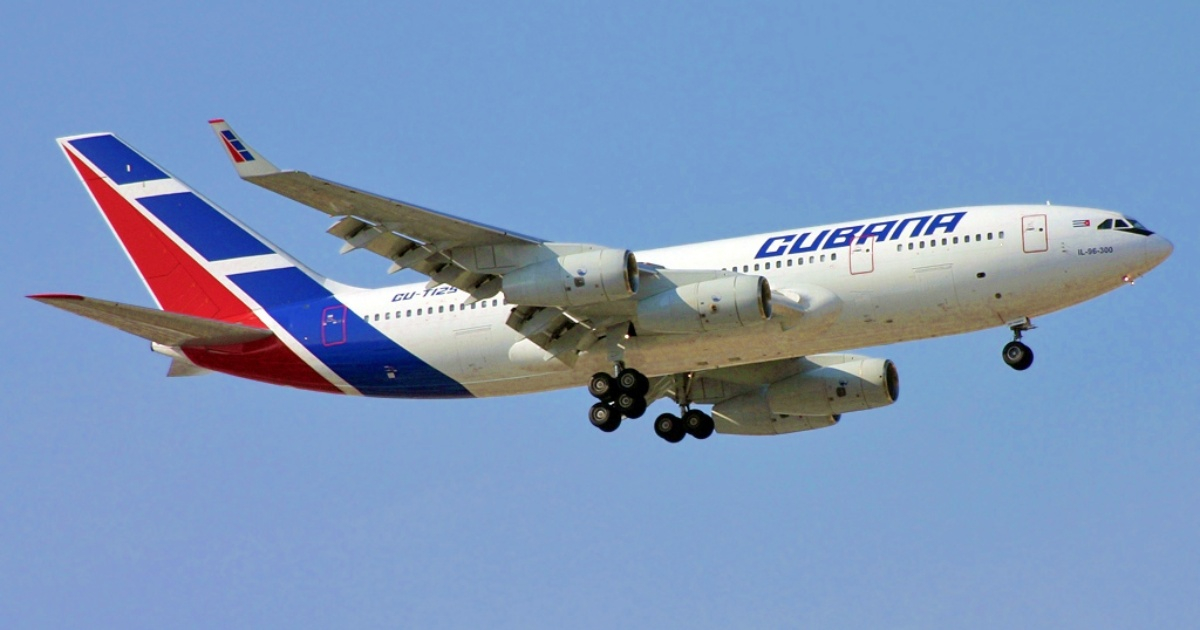 Avión de Cubana de Aviación (Imagen de referencia) © Wikimedia 