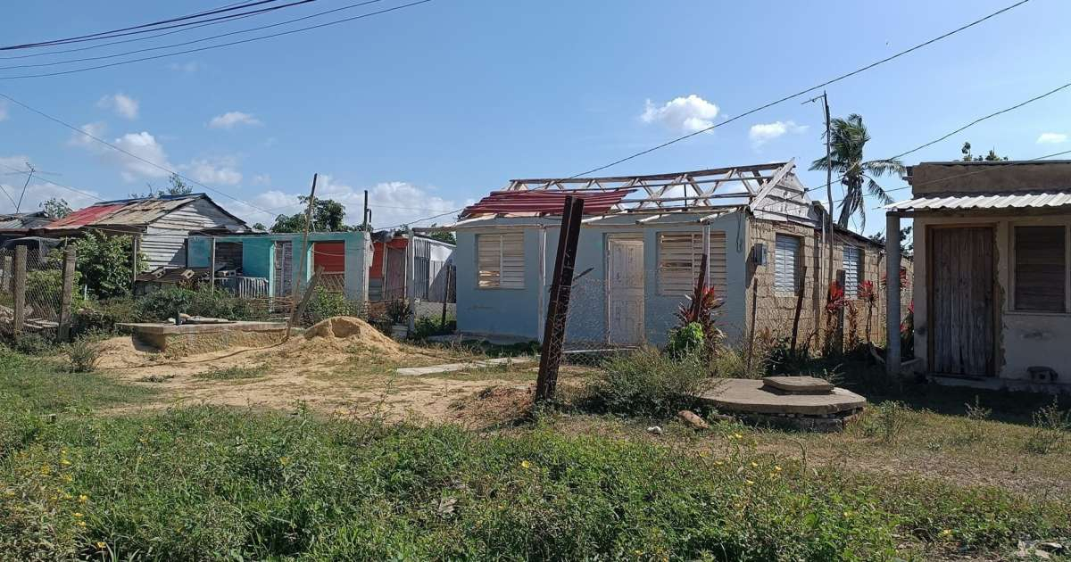 Casas destruidas en Pinar del Río por el huracán Ian © Lázaro Manuel Alonso / Facebook