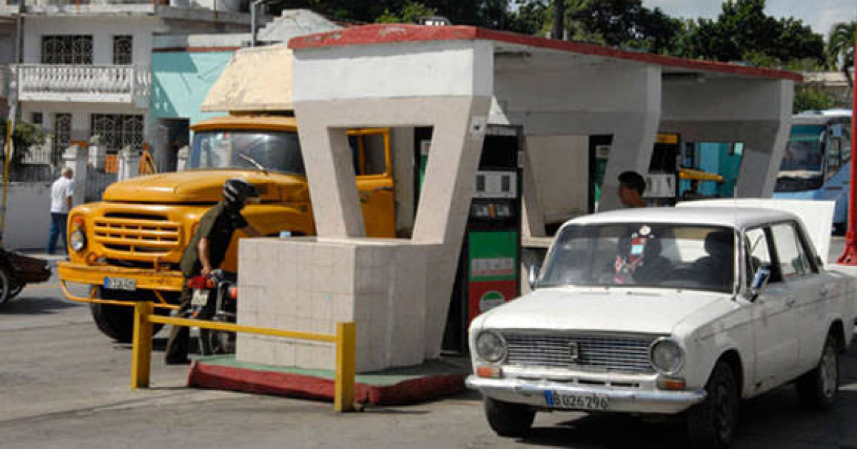 Una gasolinera en Villa Clara © CMHW