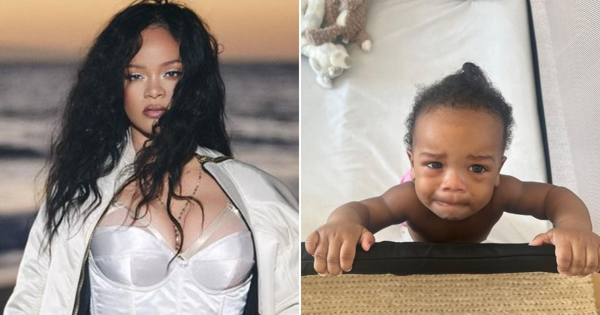 Rihanna y su hijo © Instagram / Rihanna