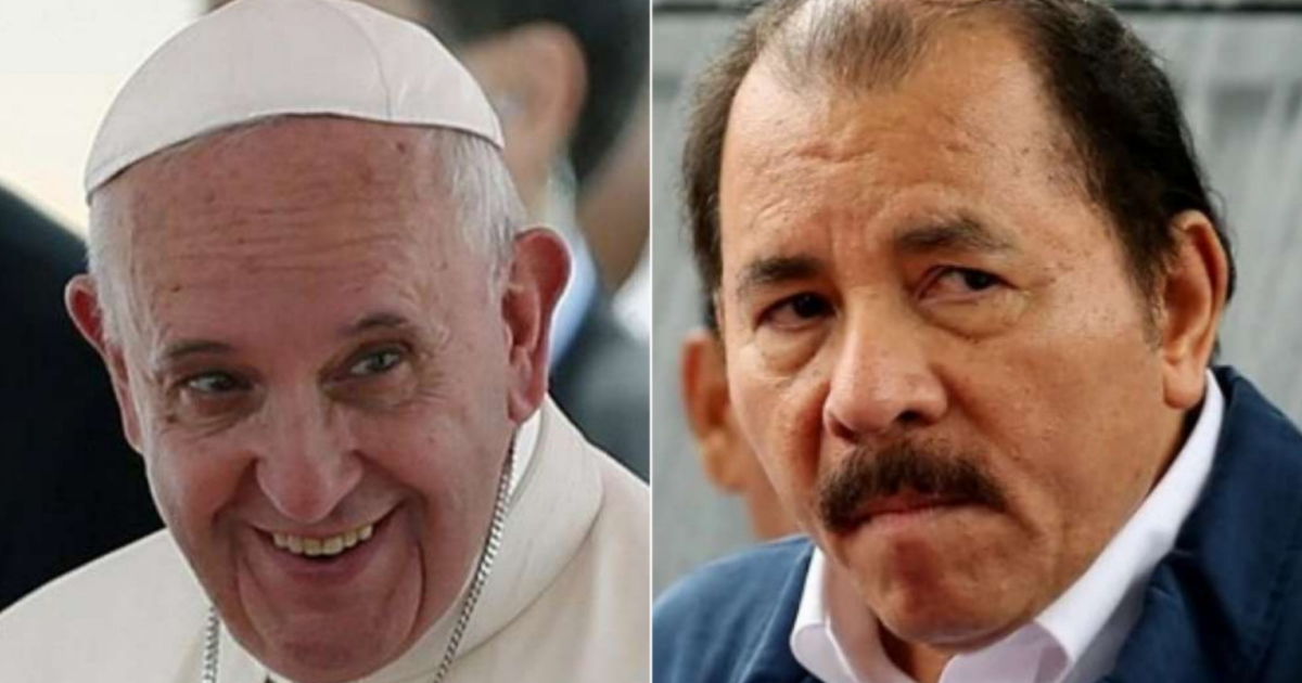 Papa Francisco y Daniel Ortega © Flickr