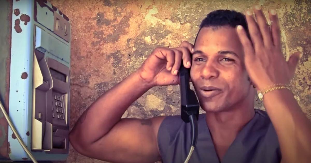 Maykel Osorbo en la prisión de Sandino en Pinar del Río (imagen de archivo) © Captura de video YouTube / El Funky (Justicia)