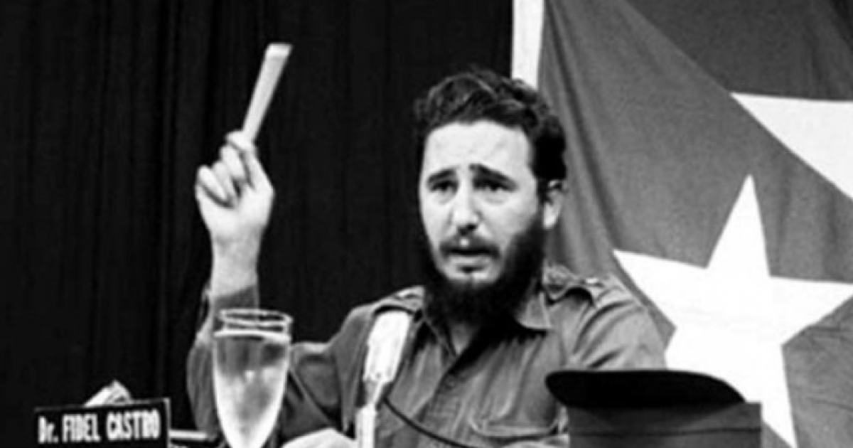Fidel Castro durante su intervención conocida como Palabras a los intelectuales (imagen referencial)) © Granma