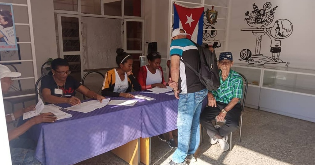 Extienden horario de votación en Cuba © Facebook/Elecciones en Cuba