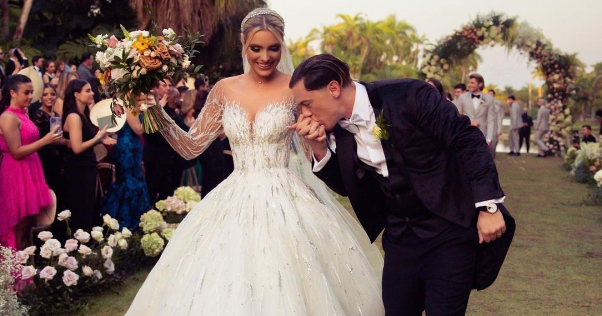 Lele Pons y Guaynaa en su boda © Instagram / Lele Pons y Guaynaa