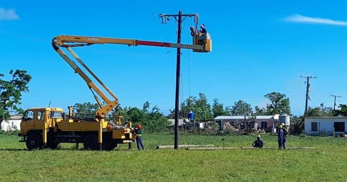 Avería eléctrica en Santiago de Cuba (imagen de referencia) © Facebook Empresa Eléctrica Santiago de Cuba