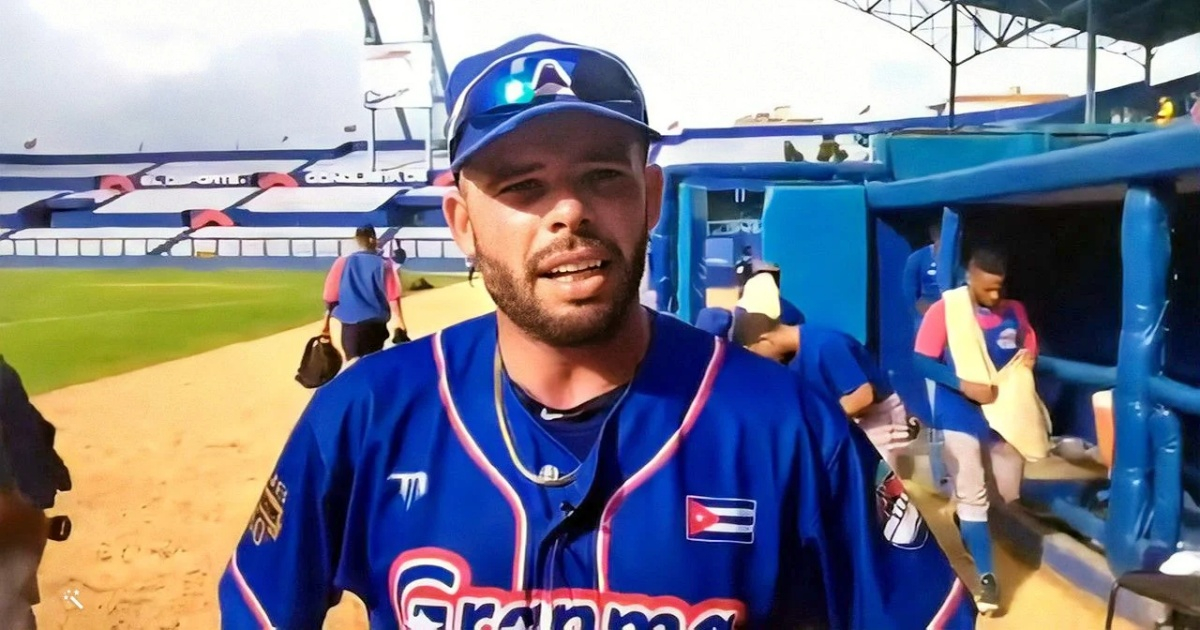 El pelotero cubano Iván Prieto © YouTube/screenshot-Canal Caribe