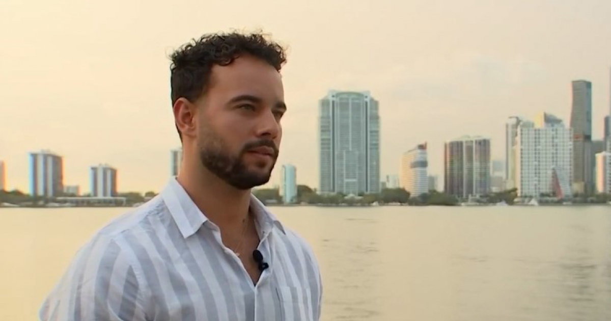 Fernando Dayán Jorge desde Miami © Captura de video Telemundo 51