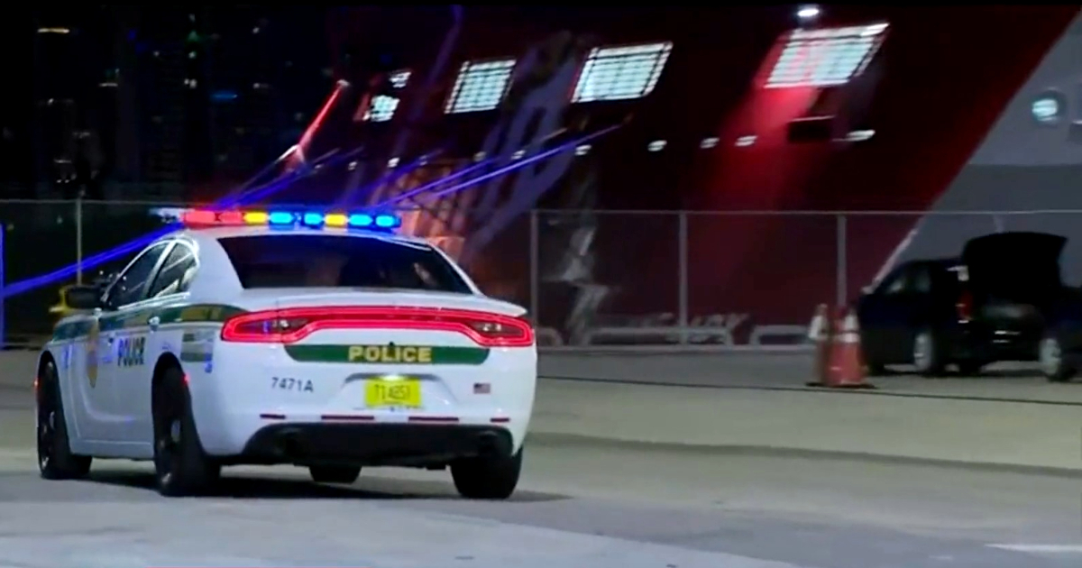 La policía de Miami investiga lo sucedido © Captura de video / CBS News