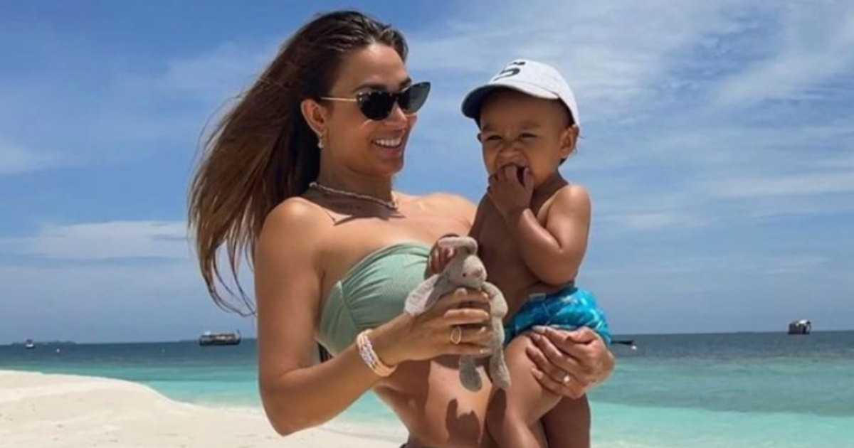 Lisandra Silva con su hijo Noah © Instagram / Lisandra Silva