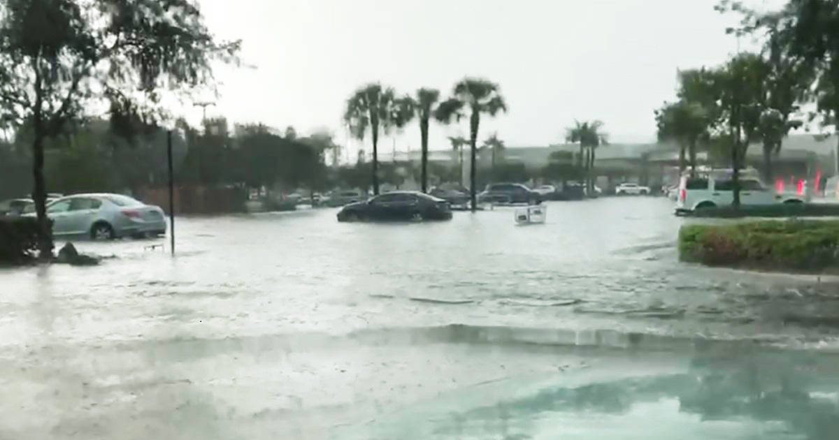Inundaciones en Miami © Captura de video