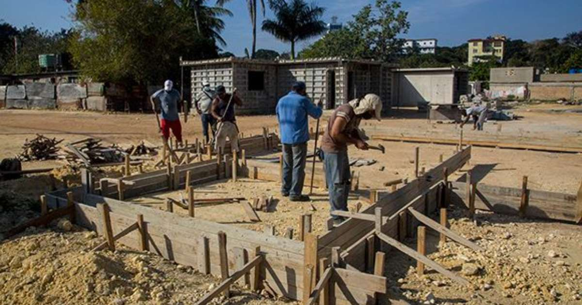 Construcción de viviendas en Cuba © Cubadebate