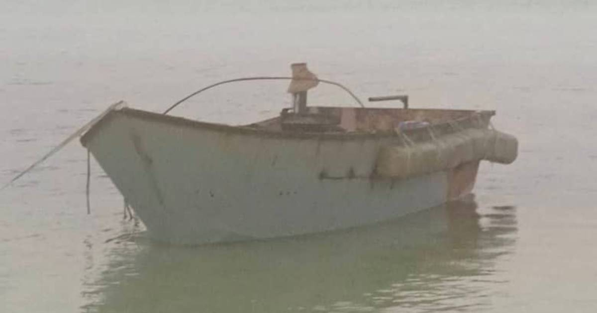 Bote de balseros cubanos © Walter N. Slosar @USBPChiefMIP / Twitter