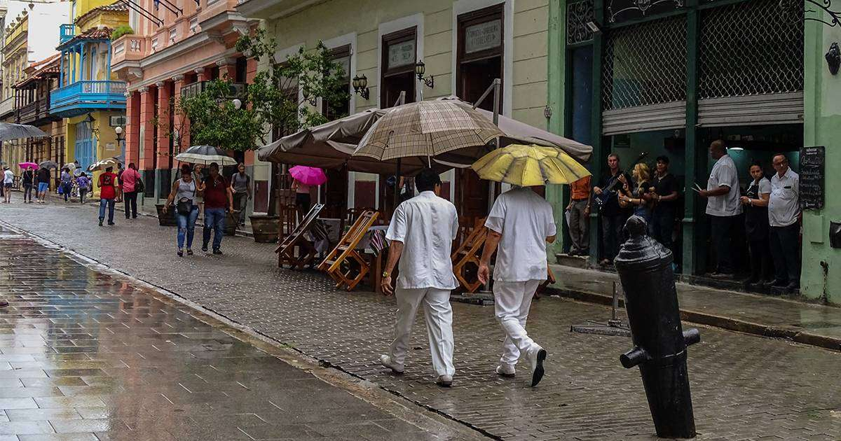 Llueve en La Habana © CiberCuba