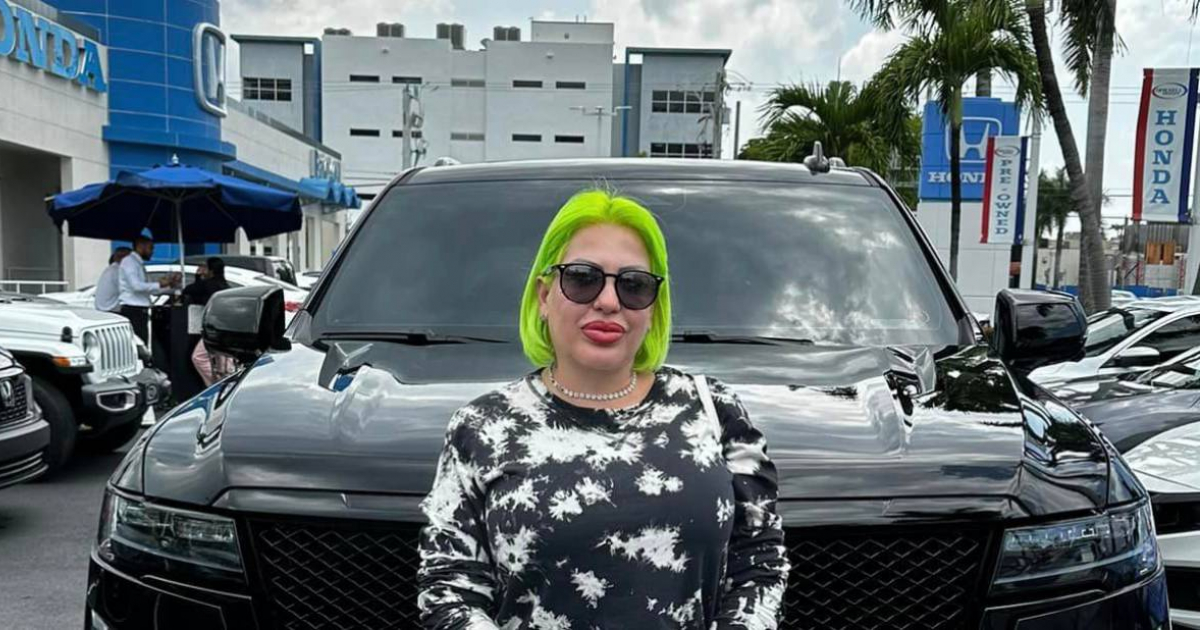 La Dioza was able to buy her first car in Miami