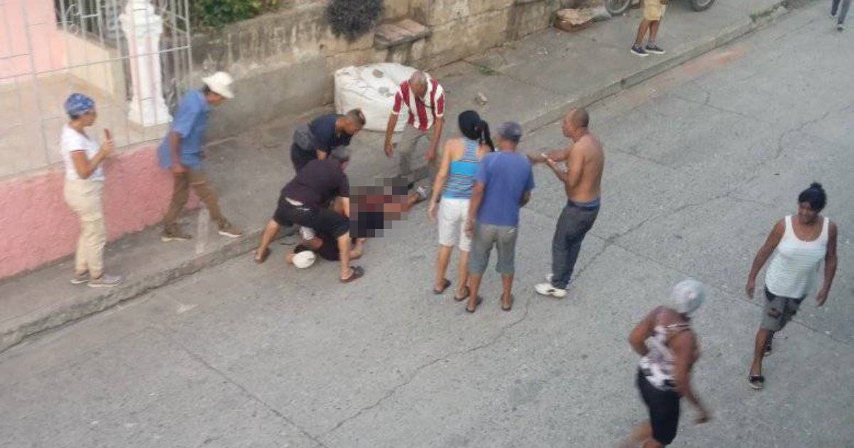 Hombre asesinado en Sagua de Tánamo © Gaby Lores / Facebook