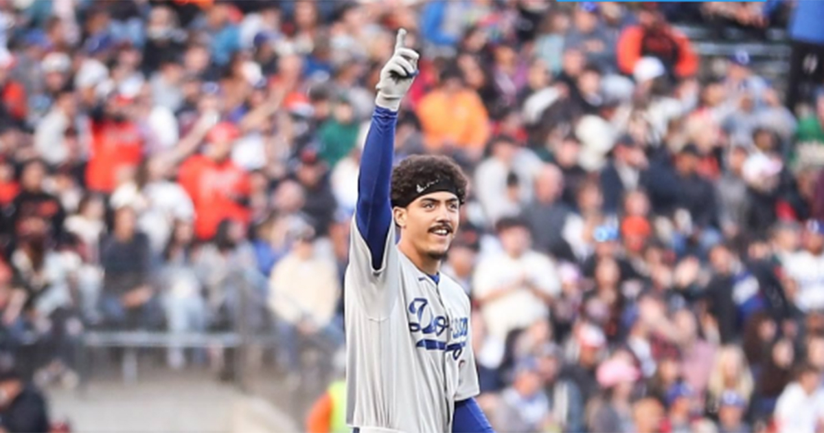 Miguel Vargas. © @Dodgers
