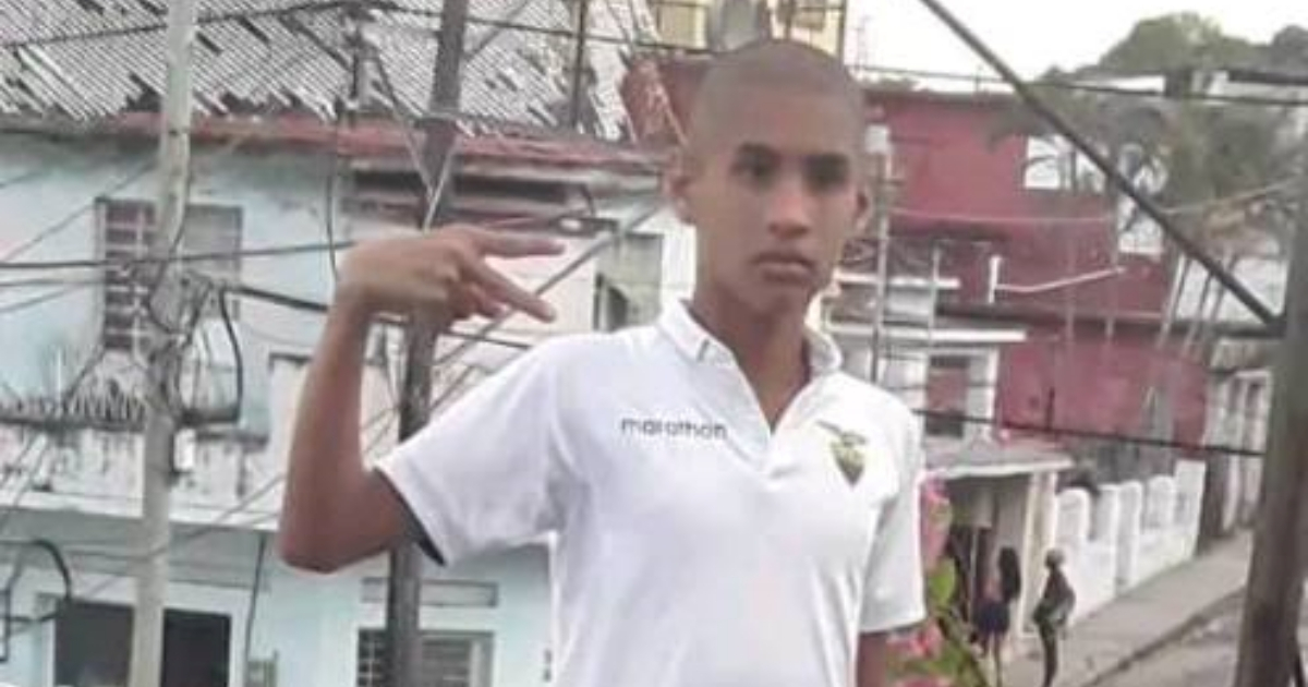 Abraham, adolescente desaparecido en La Habana © Facebook/Michel Morán Returns