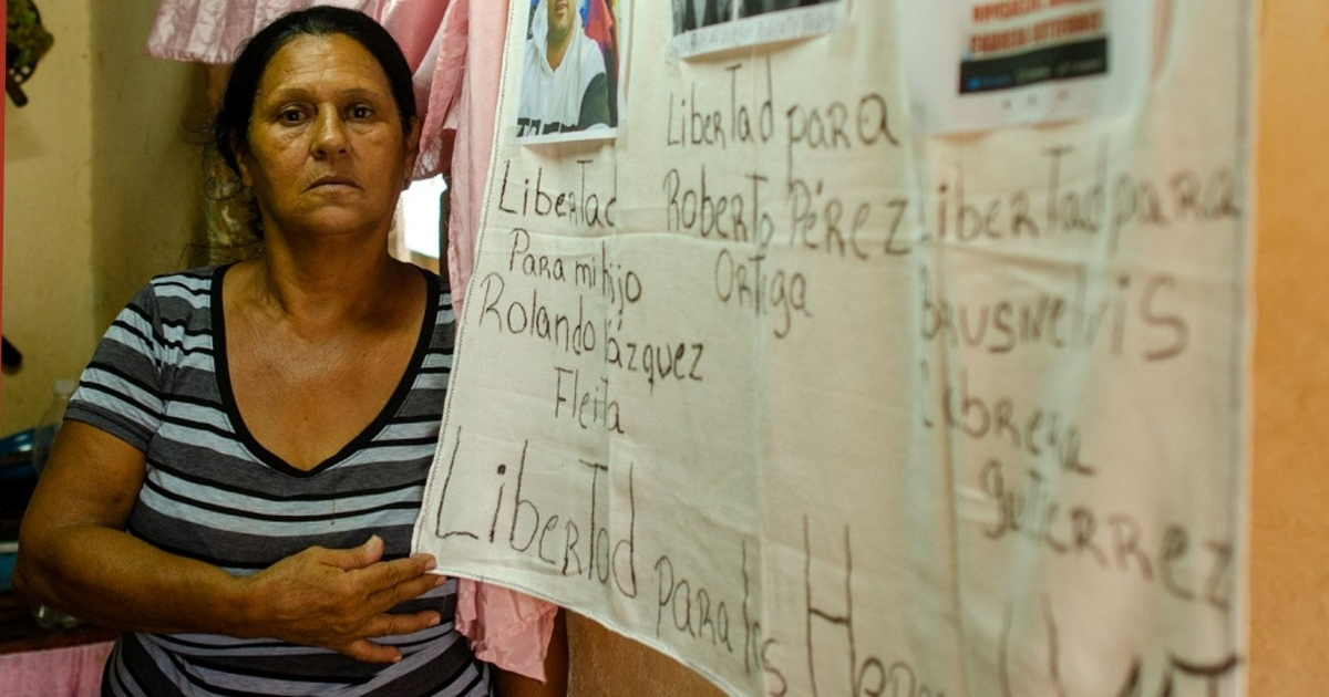 Madre de preso político en Cuba © Werner Holt