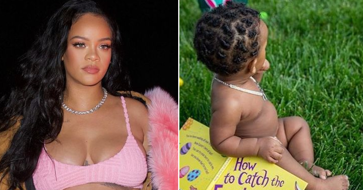 Rihanna y su primogénito © Instagram / Rihanna