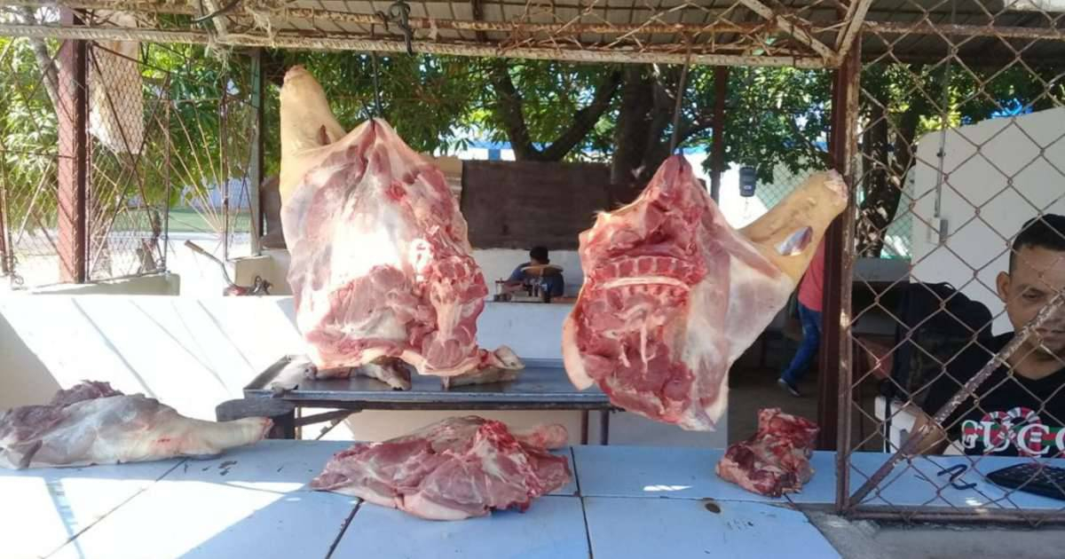 Venta de carne de cerdo (imagen de referencia) © Periódico Victoria