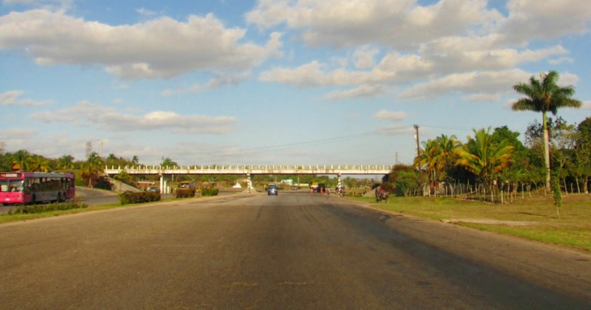 Inmediaciones del puente de El Calvario, en La Habana © Mapio.net