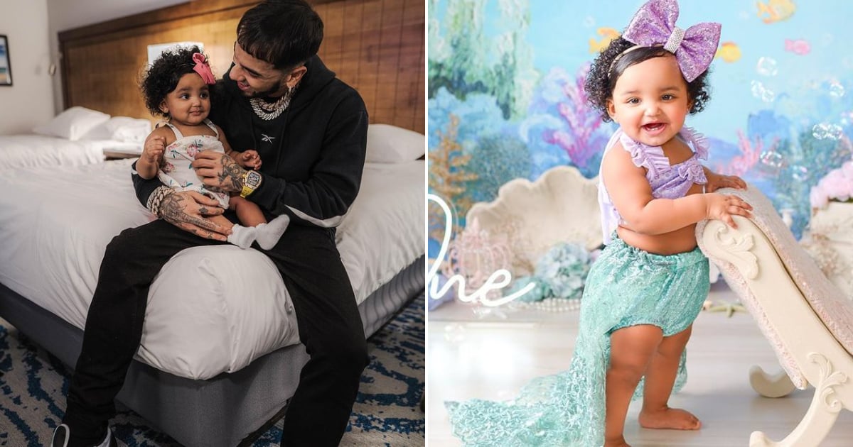 Melissa Vallencilla celebra primer año de vida de su hija con Anuel AA © Collage Instagram Anuel AA / Melissa Vallecilla