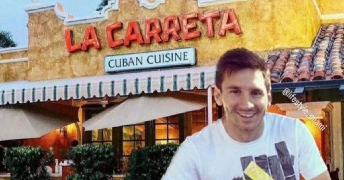Meme sobre Messi en Miami © lifestyle_miami / Instagram