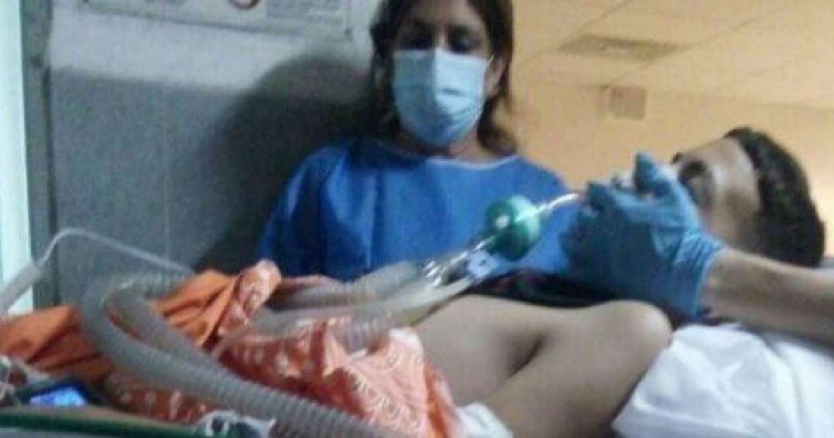 Adolescente cubano con tumor cerebral © Yoseline Hernández Ballesteros / Facebook