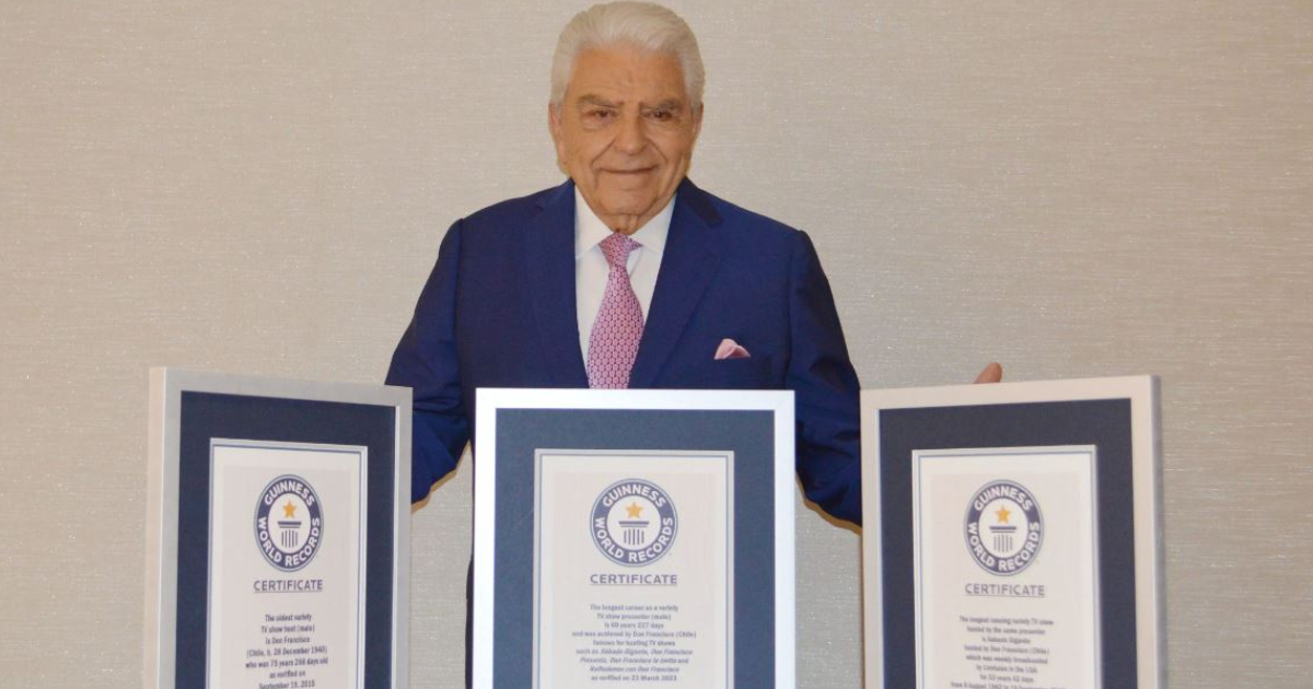 Don Francisco © Guinness World Records