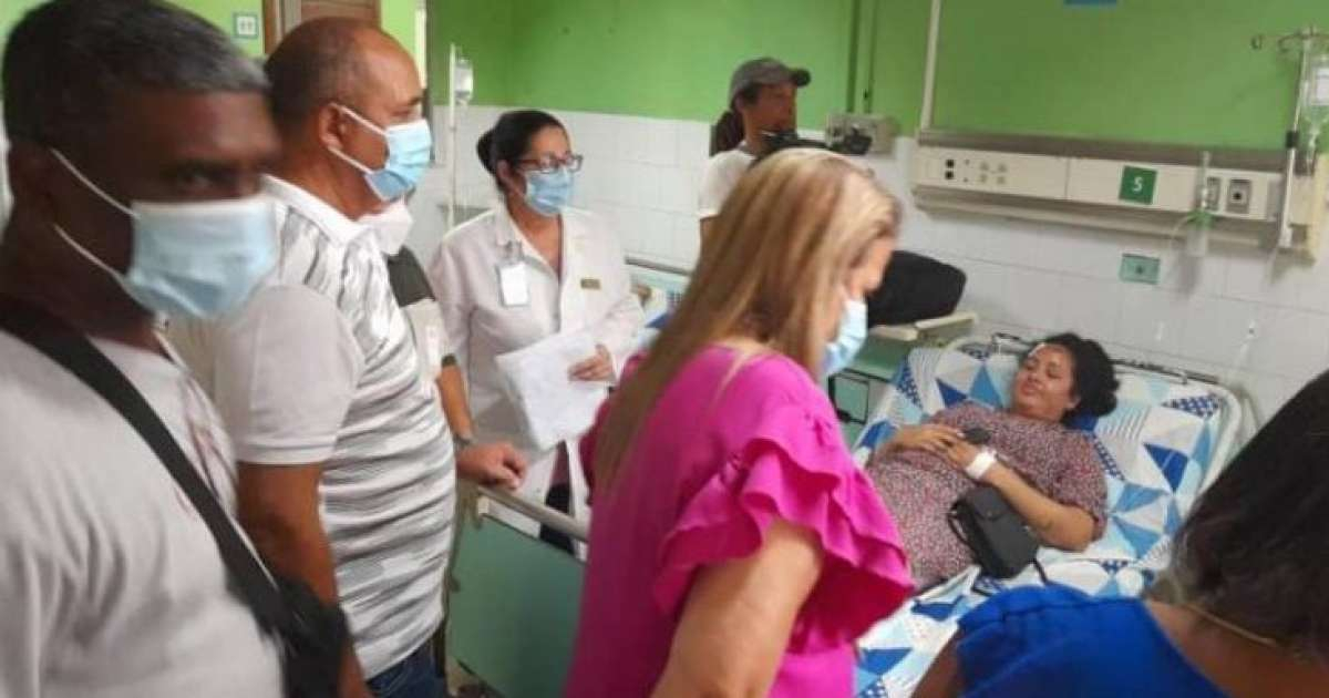 Persona hospitalizada tras accidente de ómnibus © Gobierno de La Habana