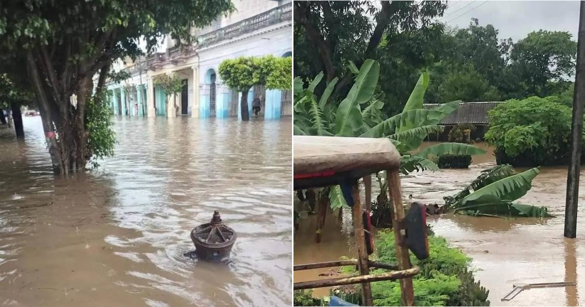 Inundaciones en el oriente del país © Facebook / Yisuz Memero