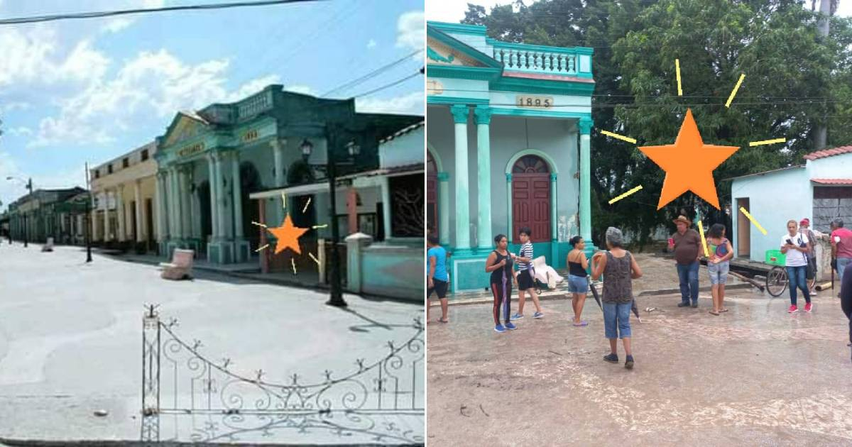 Barbería desaparece tras crecida del Río Jiguaní © Facebook / Radio Jiguaní